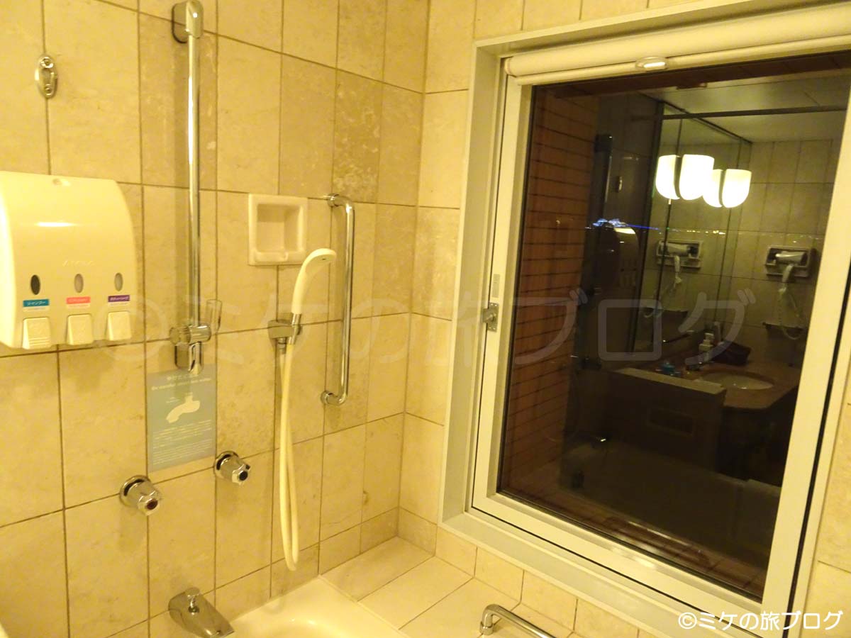 部屋 客室のバストイレ グランドニッコー東京ベイ舞浜