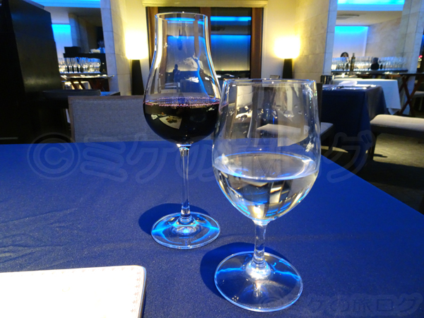熱海温泉　ホテルミクラス　夕食　ワイン