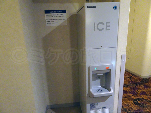 札幌プリンスホテル　製氷機