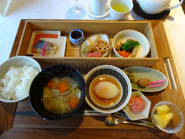 箱根ハイランドホテル　朝食　和食