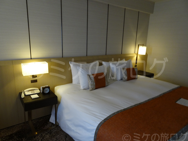 グランドプリンスホテル高輪　客室　ベッド