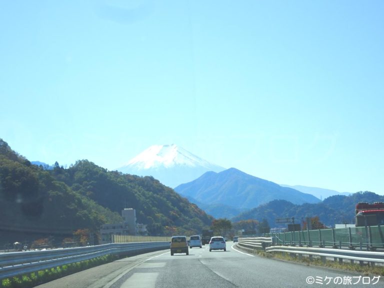 富士山へ向かう道中