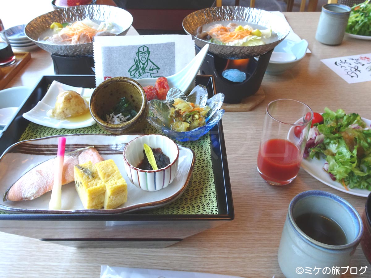 章月グランドホテルの朝食