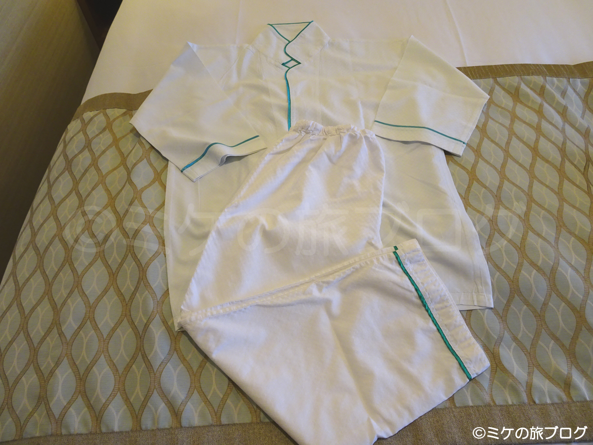 JRタワーホテル日航札幌のパジャマ