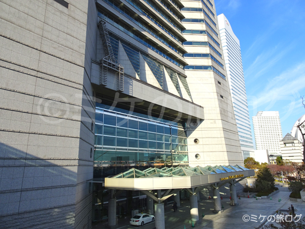 横浜ロイヤルパークホテル 正面入り口
