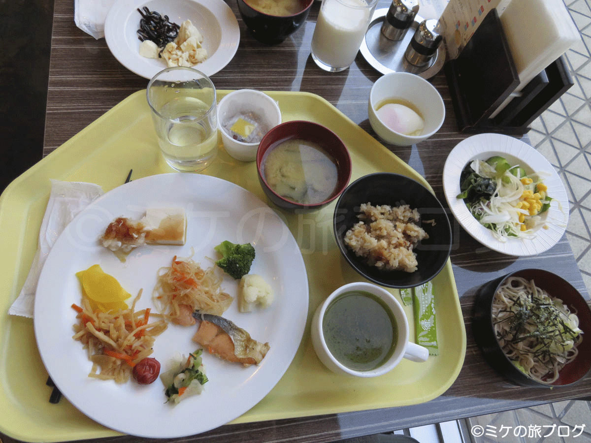 APAホテル東京ベイ幕張の朝食ブッフェの様子