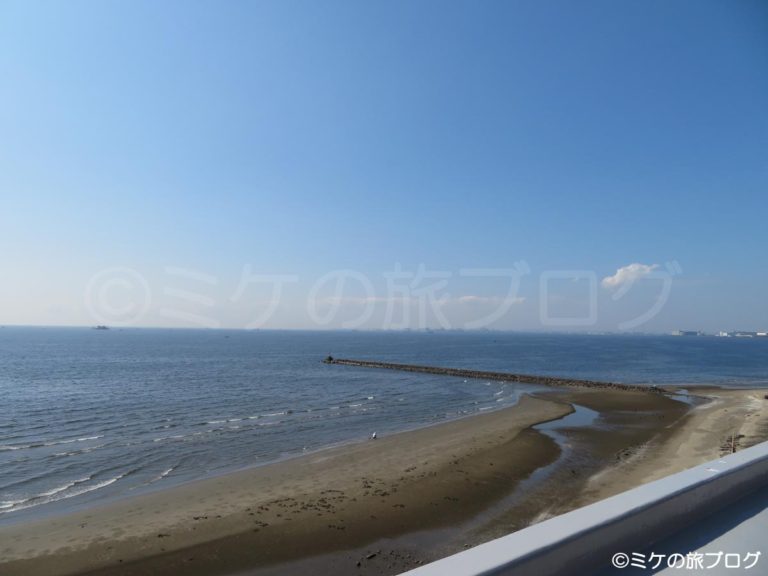 幕張温泉「湯楽の里」から見る風景