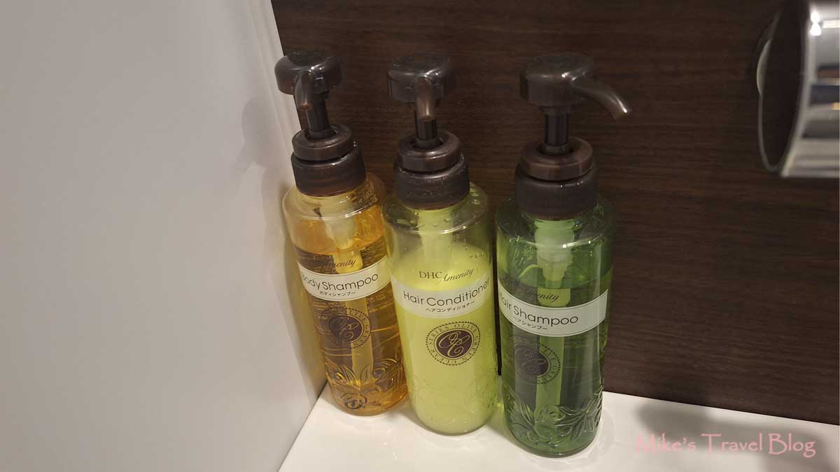 ホテルニューアカオ オーシャンウイング バスルーム  シャンプー ボディソープ