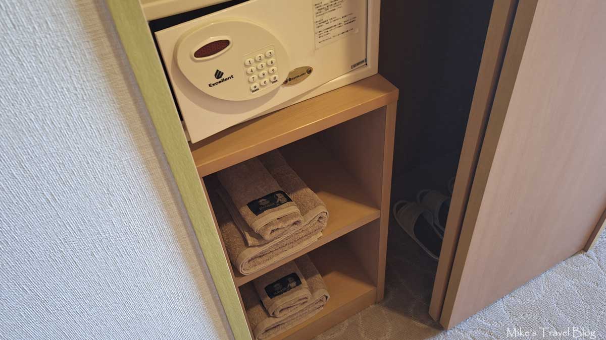 舞浜ユーラシア　金庫　フェイスタオル　バスタオル