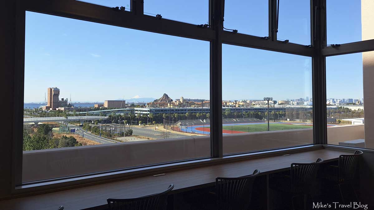 舞浜ユーラシア フリースペースから見るディズニーシー